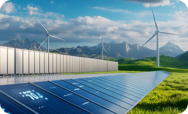 Containerized energy storage system lift mounted mobile station