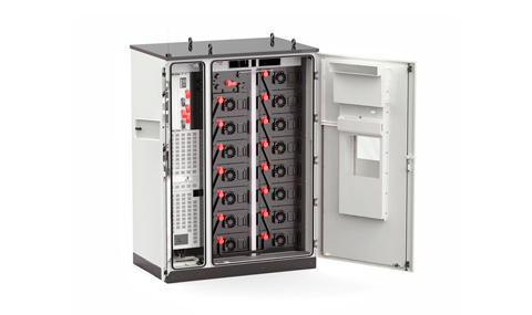 What are the requirements for the placement of cabinet type energy storage devices?