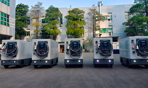 Mobile Energy Storage Charging Robot