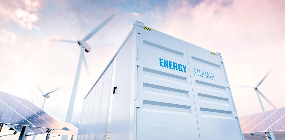 mobile storage truck with portable solar array