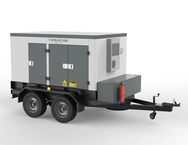 Mobile Energy Storage Tractor - Mobile EV Charging Trailer